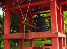Bell at Buddhist Shrine, Oahu, Hawaii