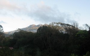 Volcan Baru at dawn